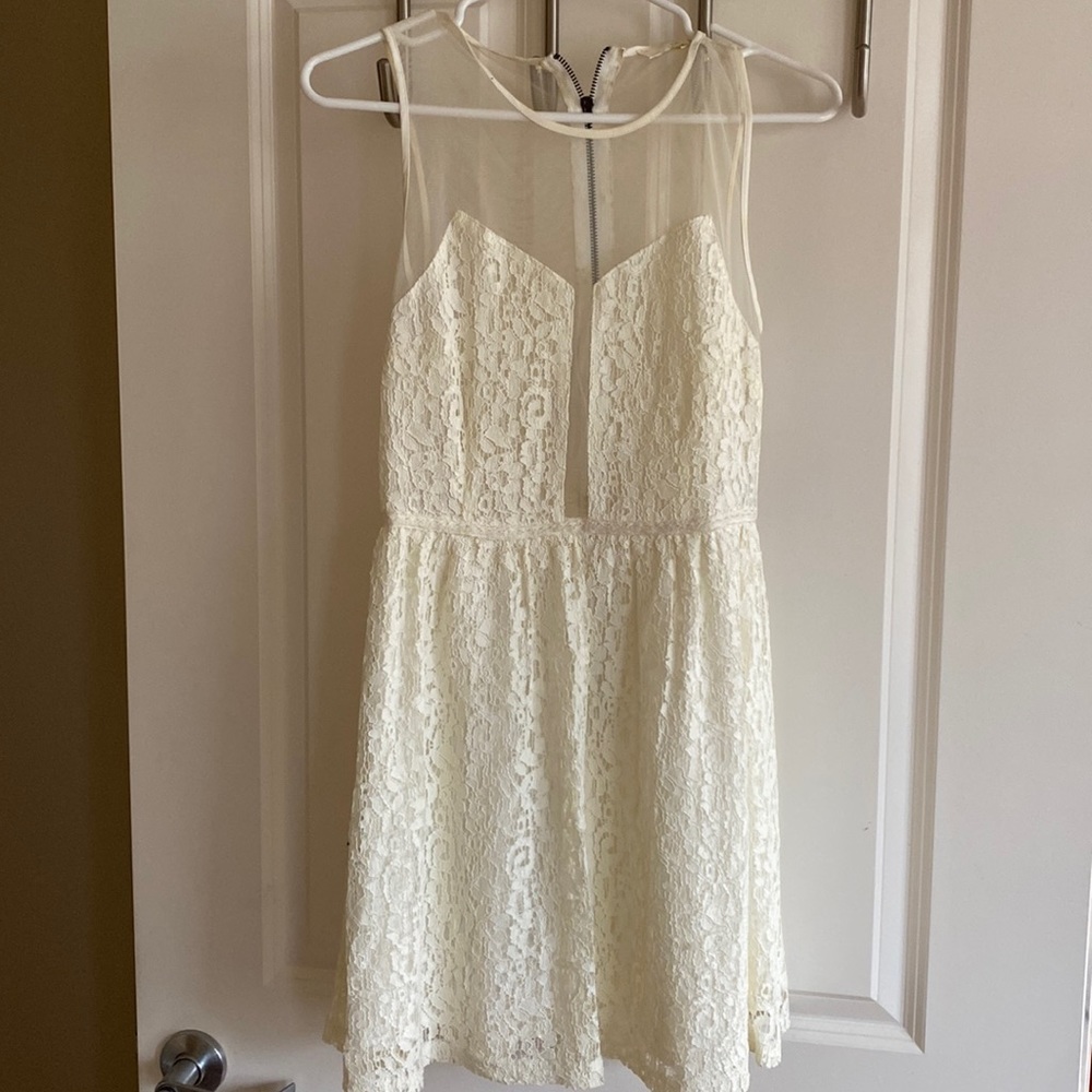 White Lace Dress